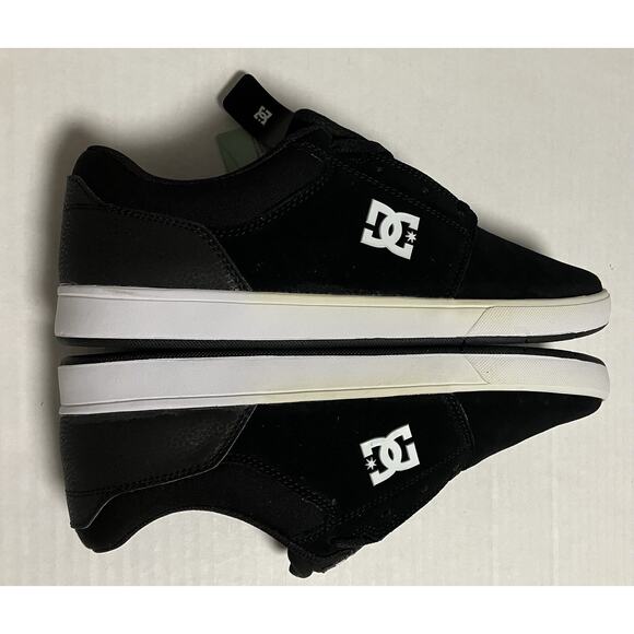 Mens DC Skateboard Shoes Crisis 2 Black White US 11.5 Discolored Rubber NWT - Picture 5 of 10